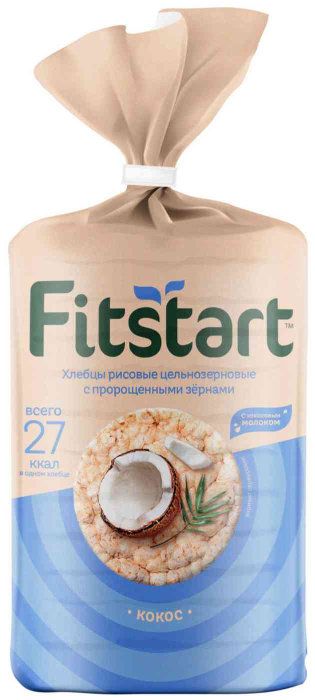 Хлебцы рисовые Fitstart 98₽