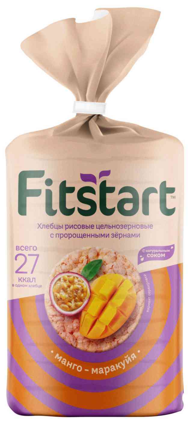 Хлебцы рисовые Fitstart 84₽