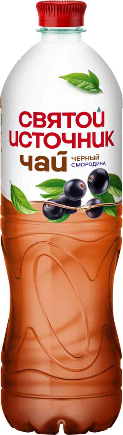 Холодный чай черный Святой Источник со вкусом Смородины