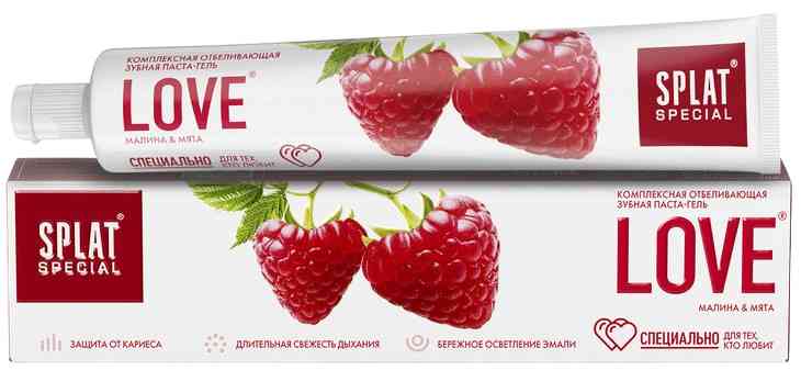 

Зубная паста-гель Splat Special Love Raspberry Mint