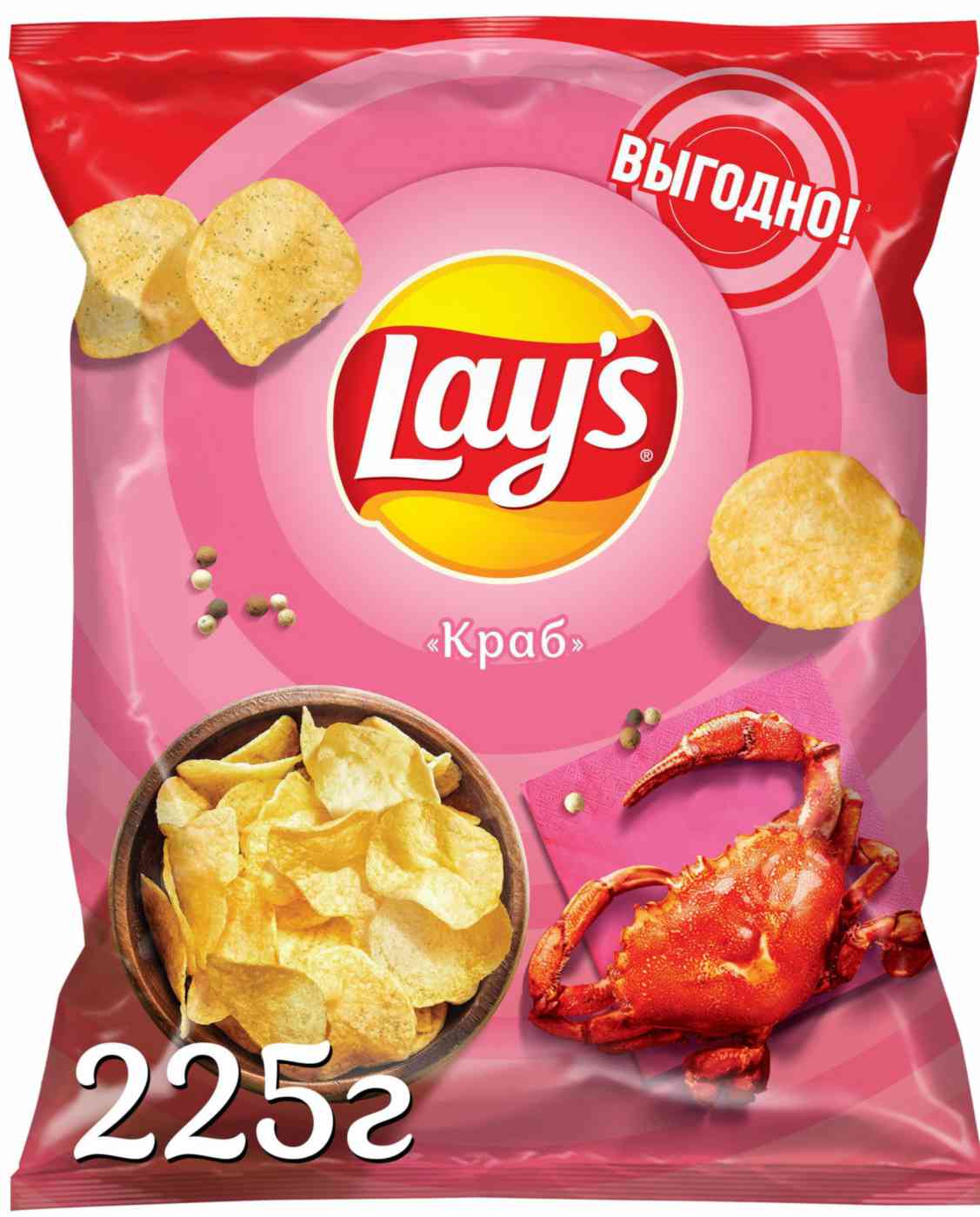 

Чипсы картофельные Lay's