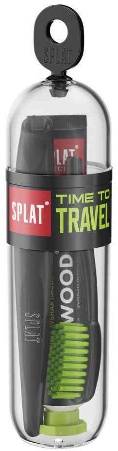 

Дорожный набор Splat Time To Travel Blackwood (зубная паста, зубная щетка)
