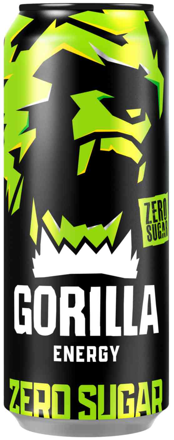 

Энергетический напиток Gorilla Zero Sugar