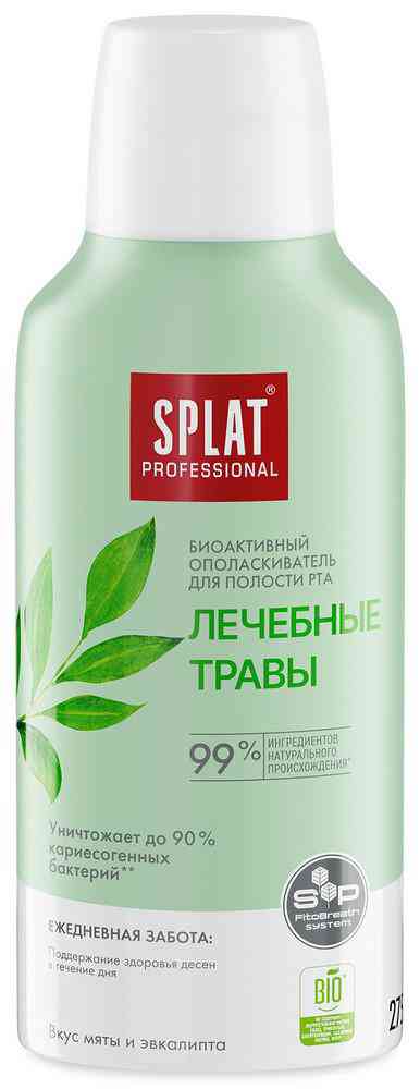 

Ополаскиватель для полости рта Splat Professional лечебные травы