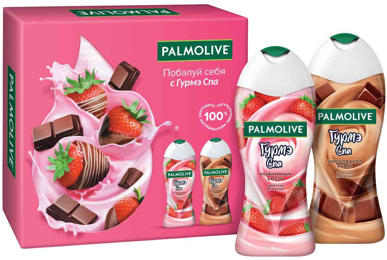 

Подарочный набор Palmolive Гурмэ Спа (гель для душа)