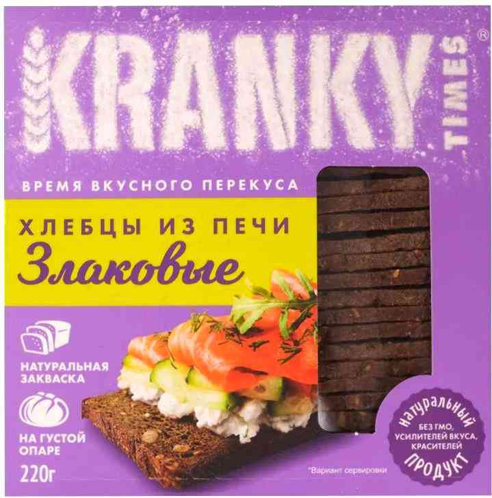 Хлебцы злаковые Kranky