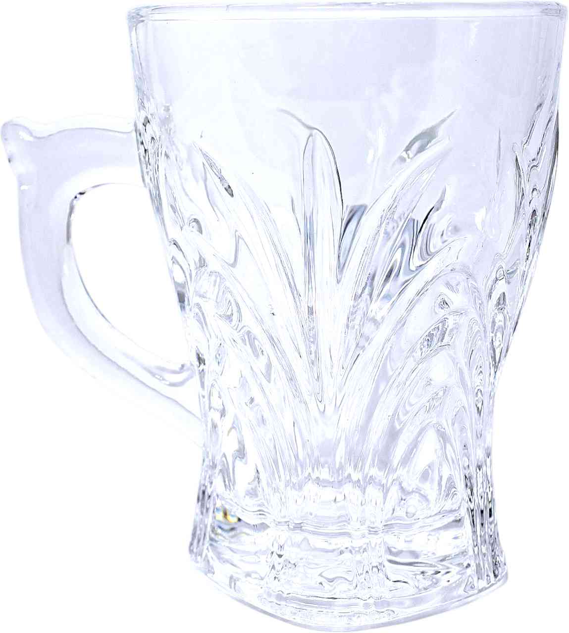 

Кружка стеклянная прозрачная