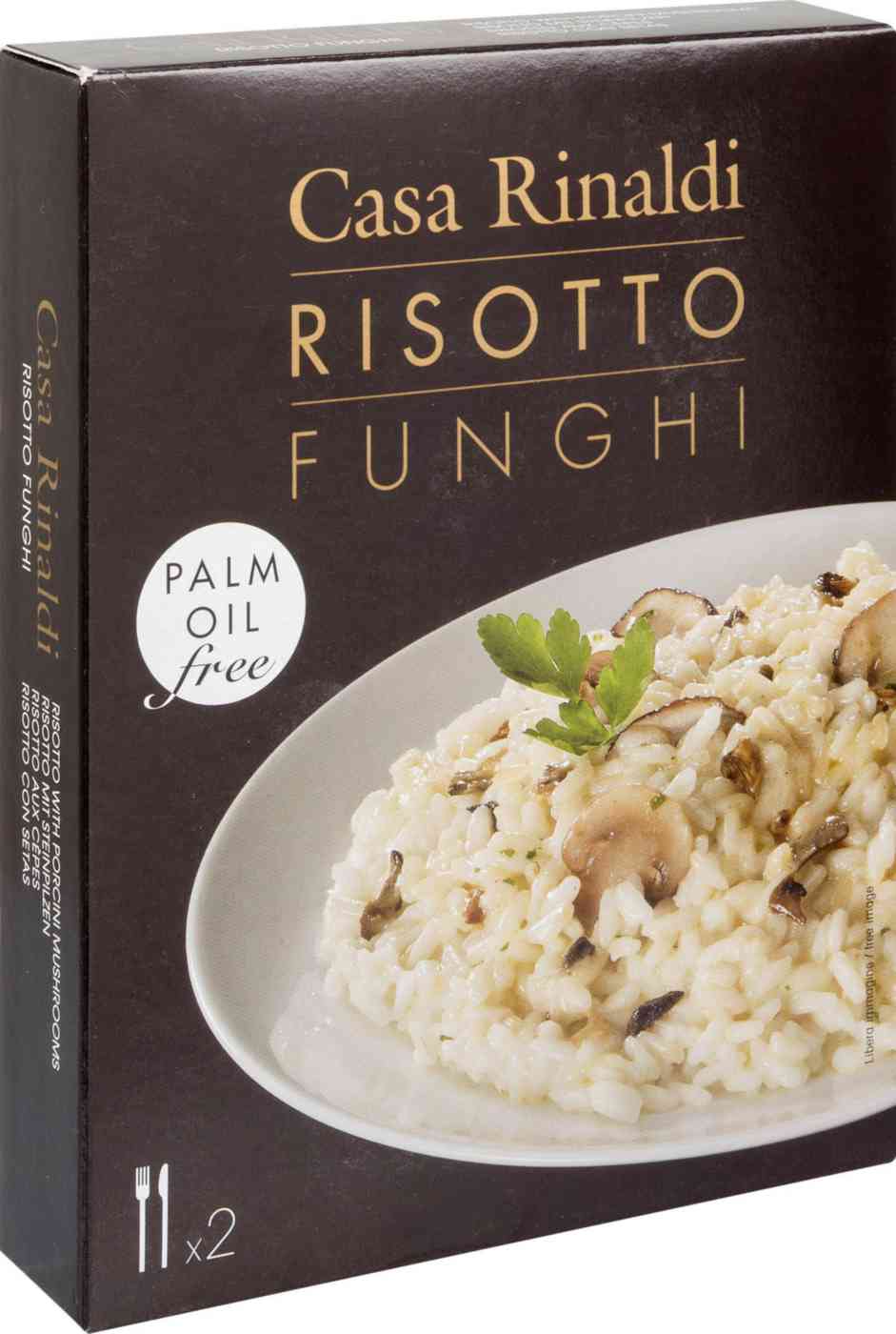 

Ризотто Casa Rinaldi с белыми грибами
