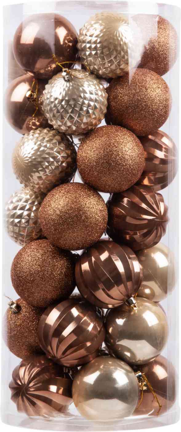 

Набор ёлочных украшений Шары золотистые