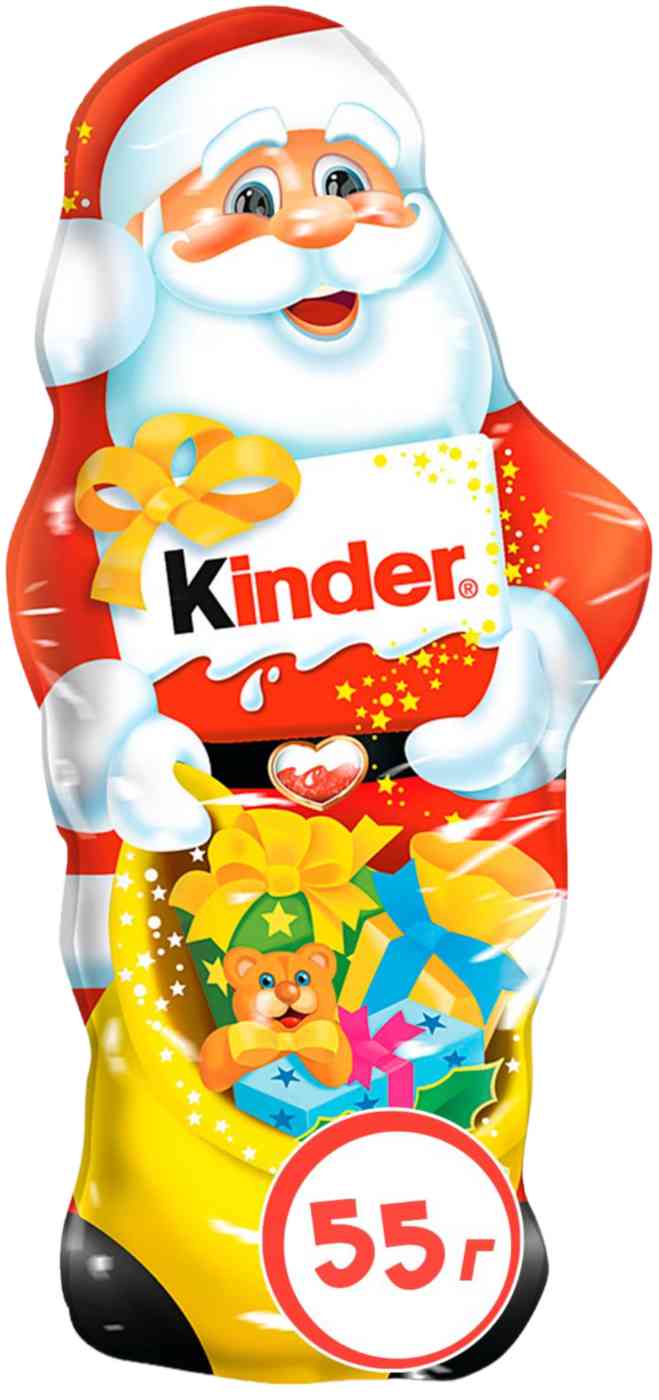 

Фигура шоколадная Kinder Дед Мороз