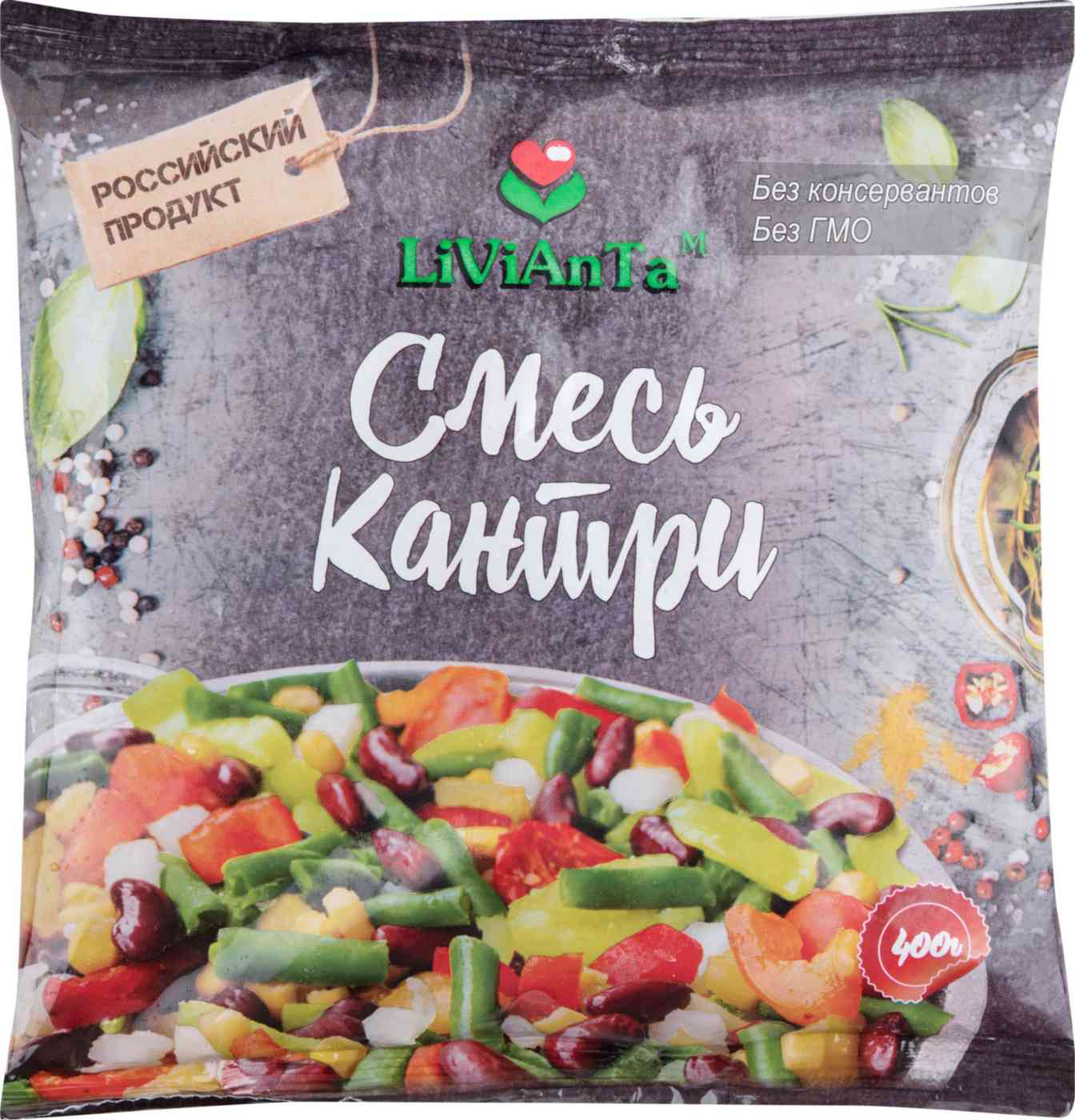 Смесь овощная быстрозамороженная LiViAnTa Кантри