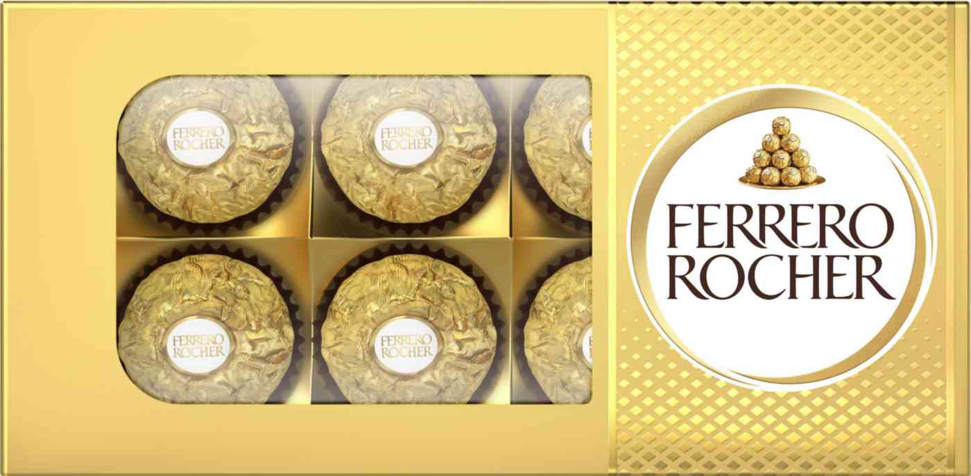 

Набор конфет Ferrero Rocher хрустящие из молочного шоколада