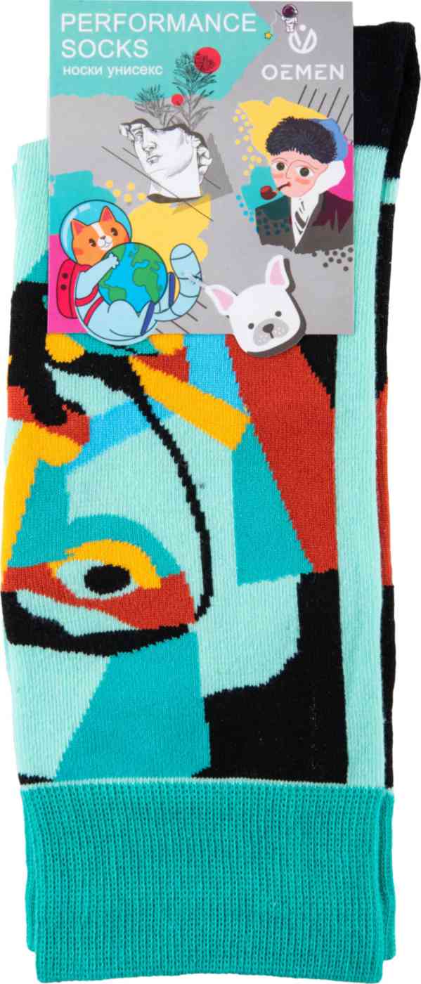 

Носки мужские Попугай цвет бирюзовый