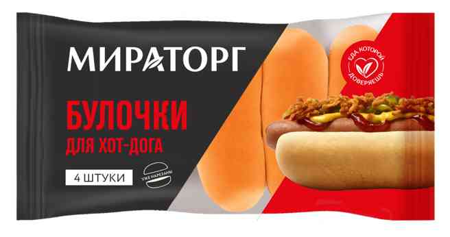 Булочки для хот-дога Мираторг