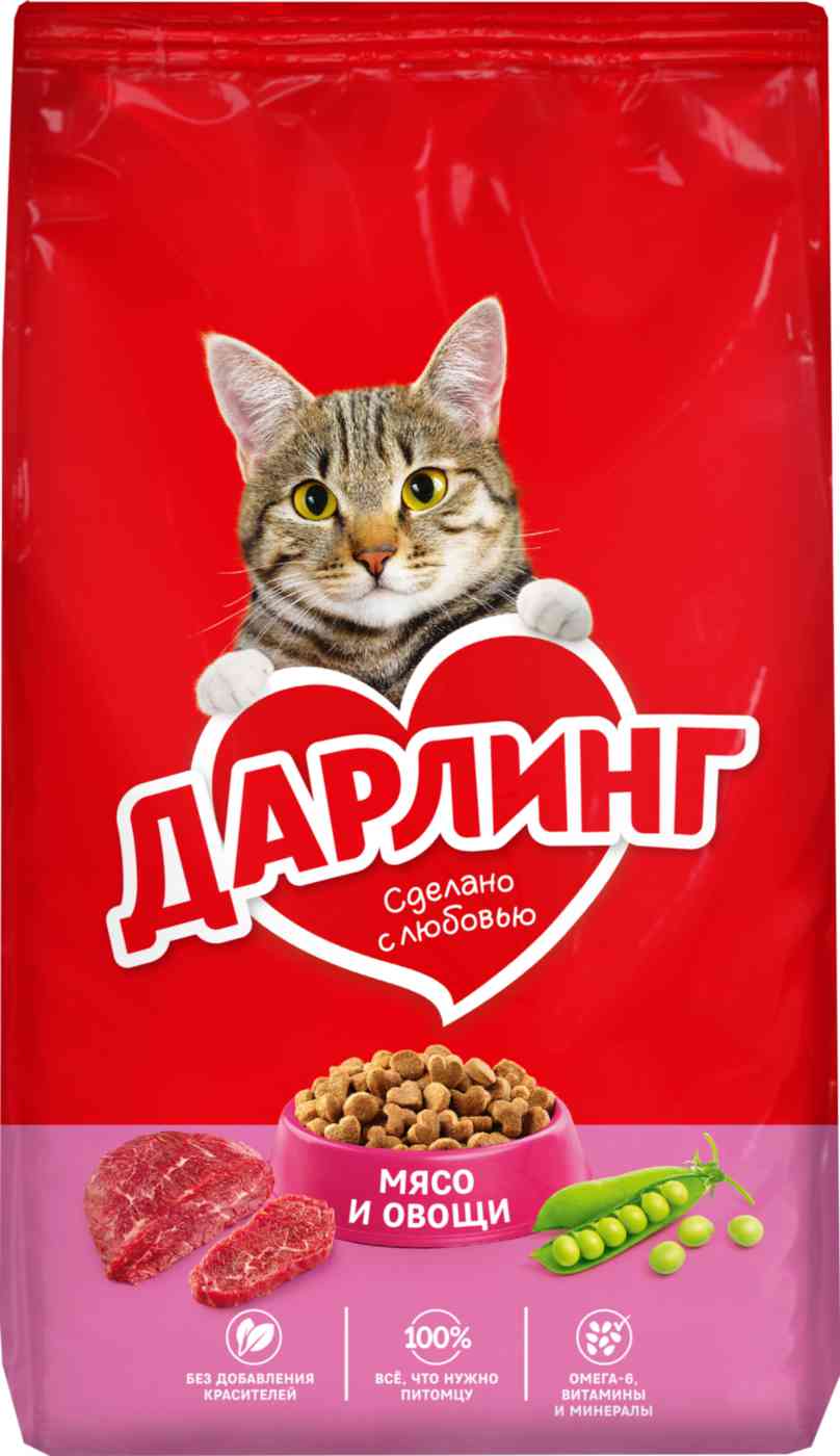 

Сухой корм для кошек Дарлинг