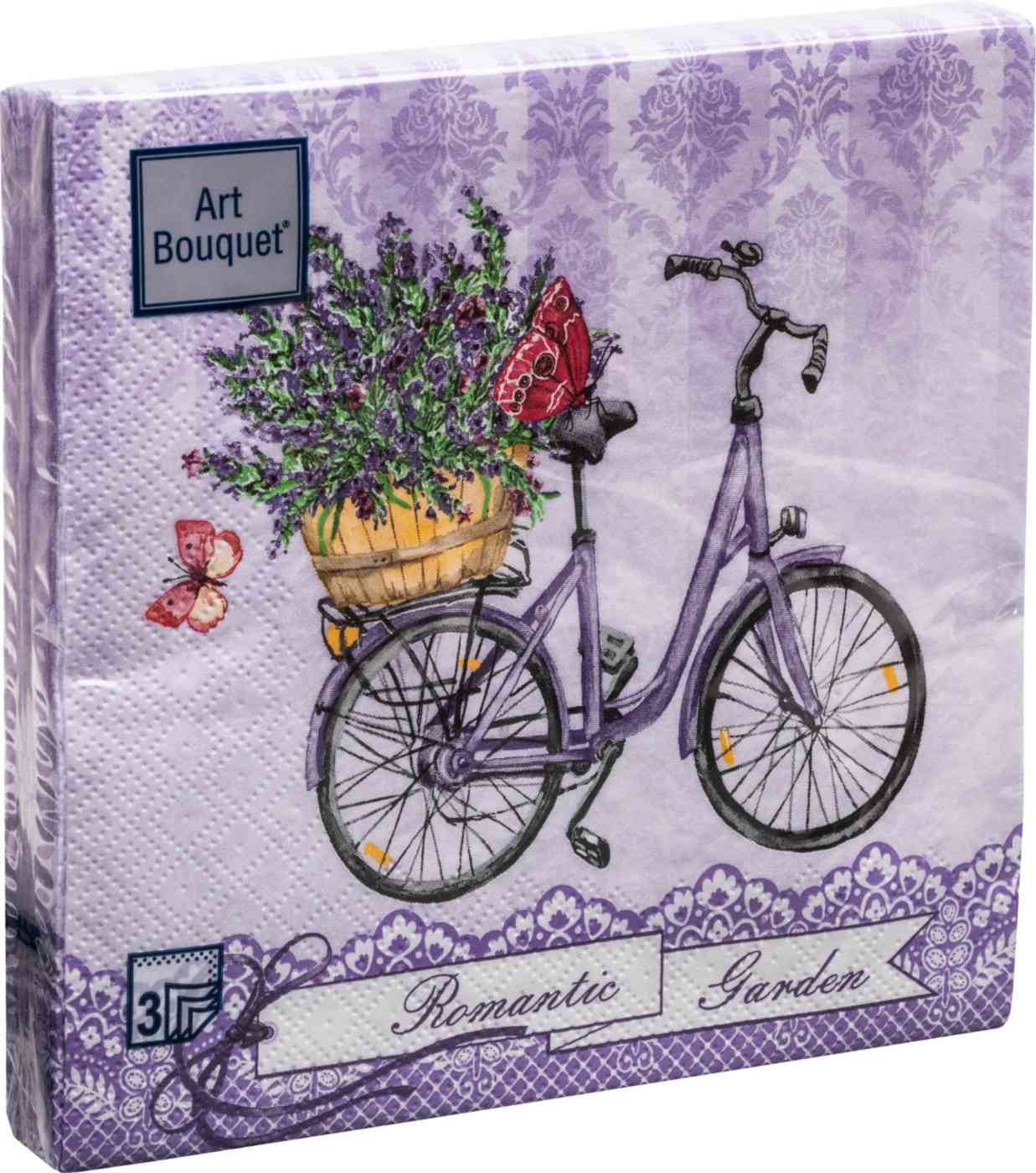Салфетки бумажные Art Bouquet Прованс