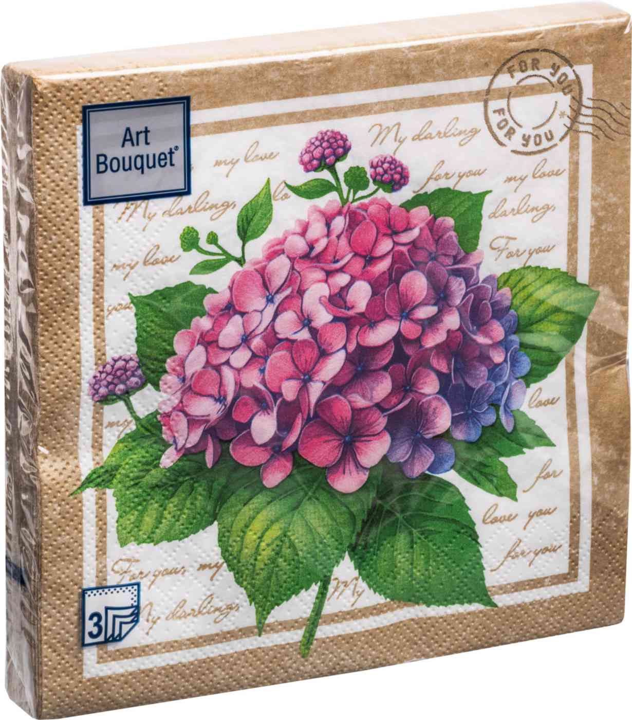 Салфетки бумажные Art Bouquet Для тебя