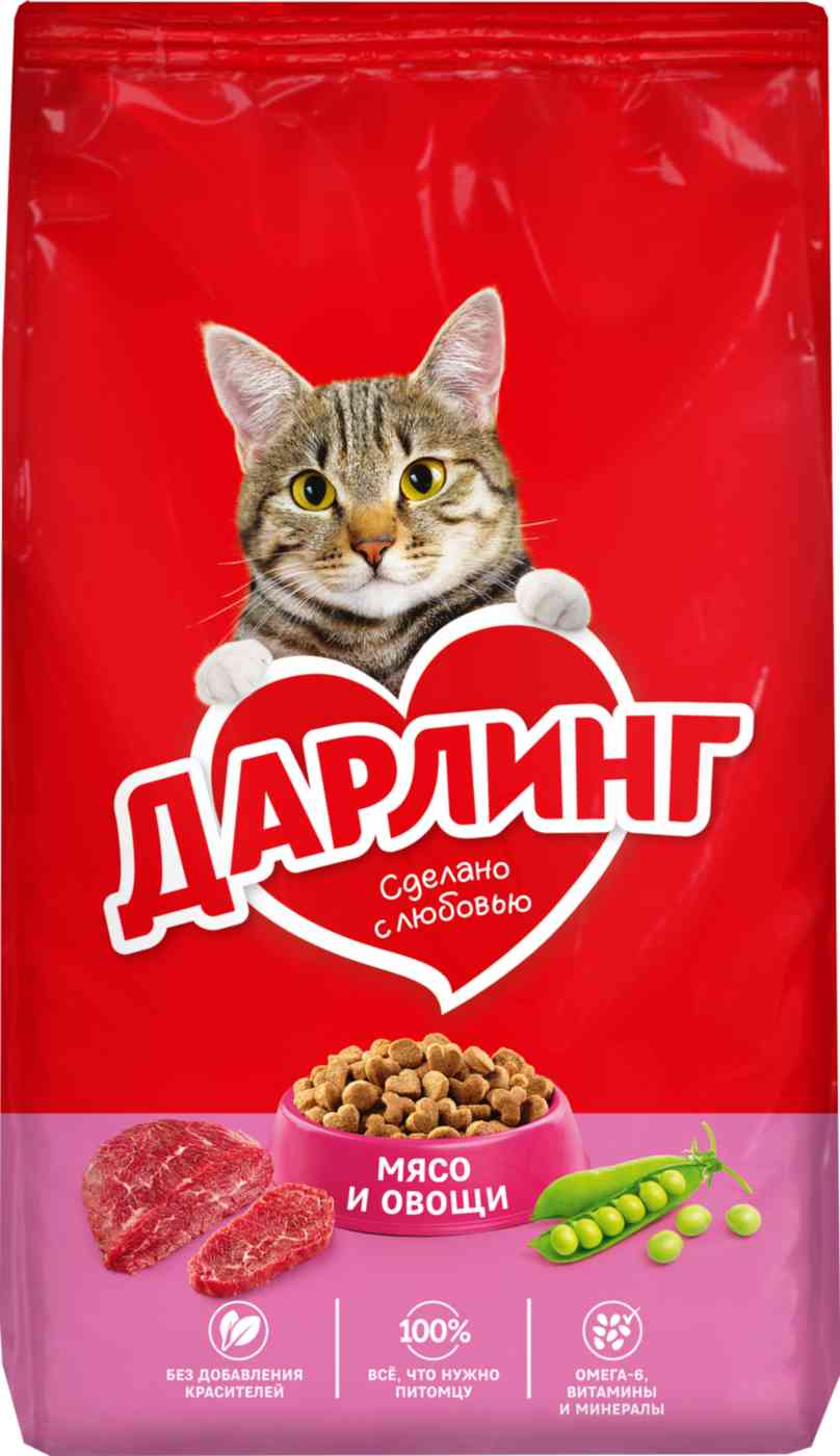

Сухой корм для кошек Дарлинг