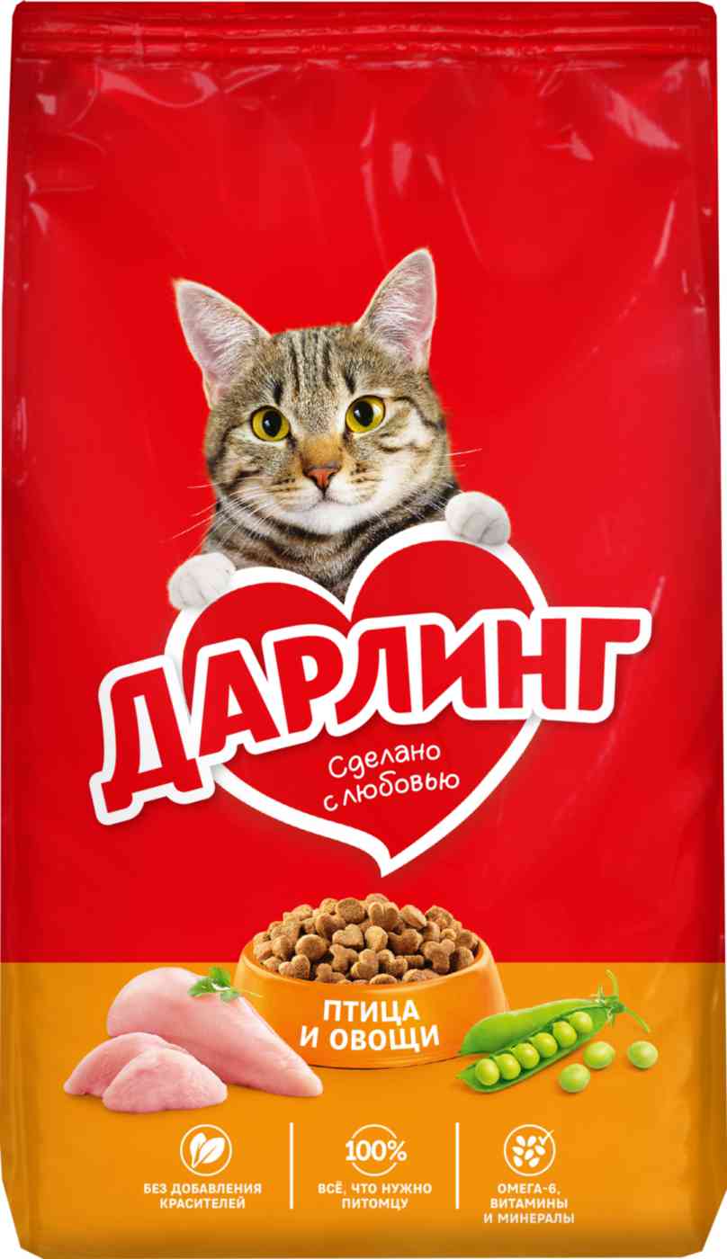 Сухой корм для кошек Дарлинг
