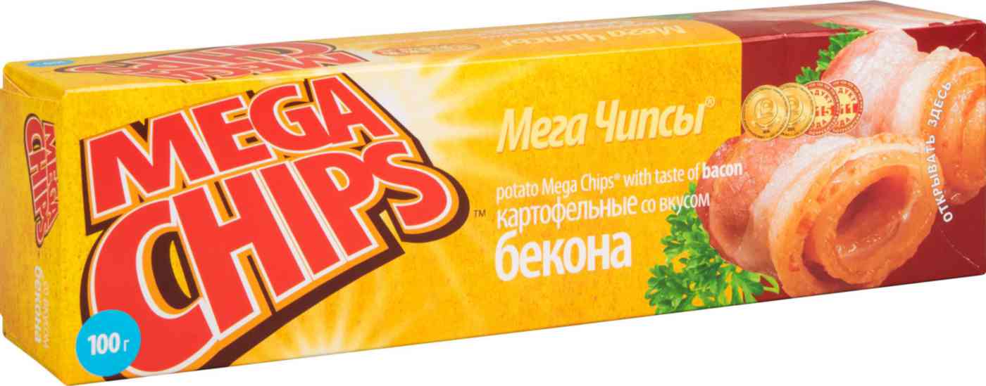 Мегачипсы картофельные Mega Chips