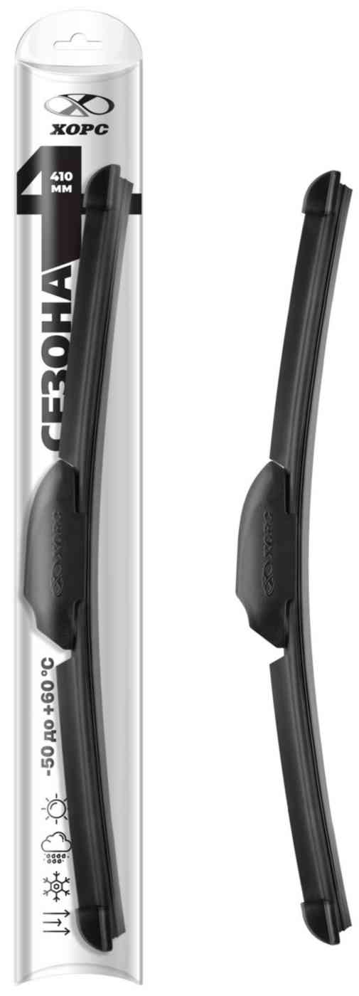 

Щётка стеклоочистителя бескаркасная Хорс 4 сезона