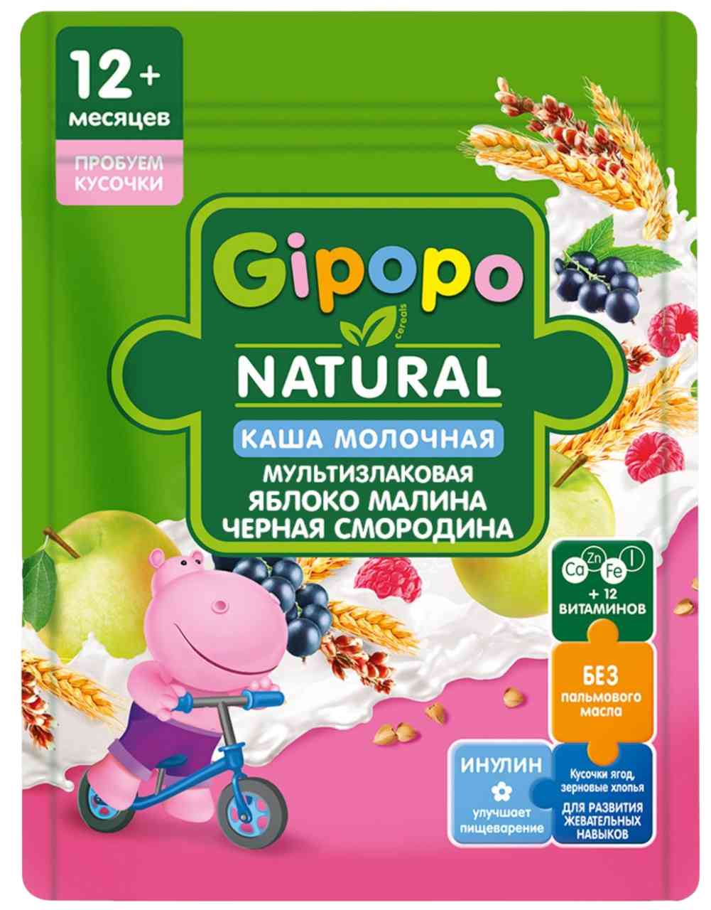 Каша молочная мультизлаковая Gipopo 159₽