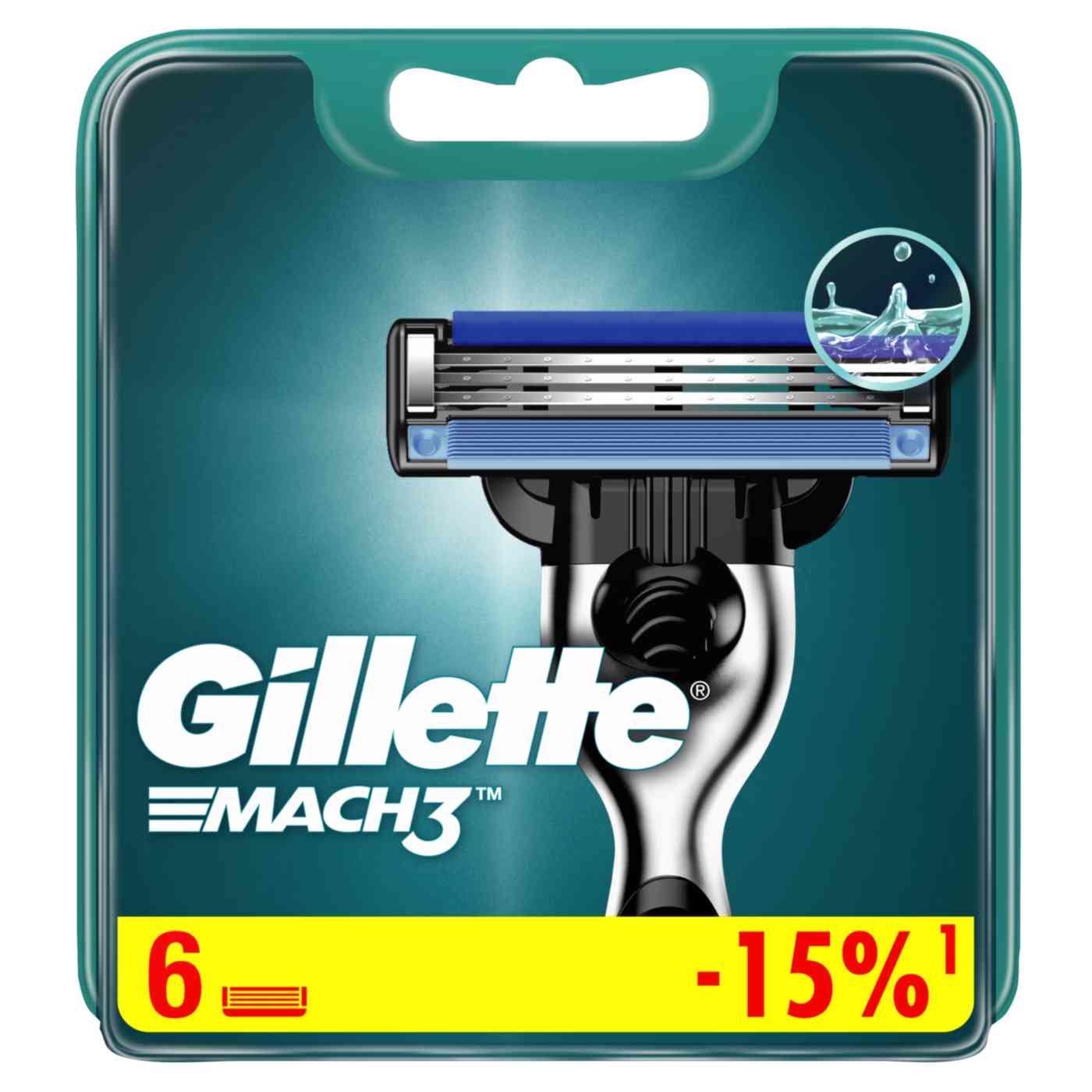 

Сменные кассеты для бритвы Gillette Mach3