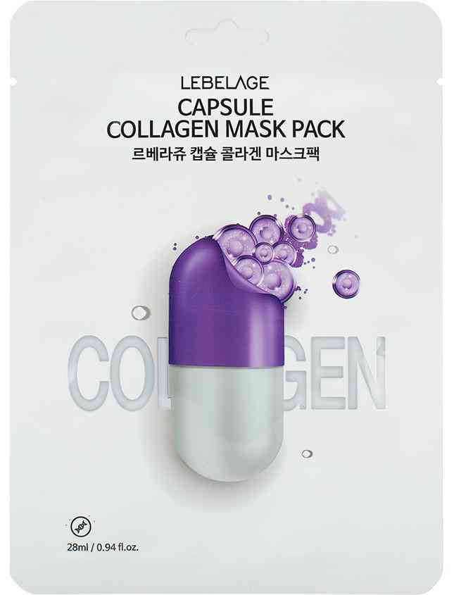 Маска для лица тканевая Lebelage Collagen