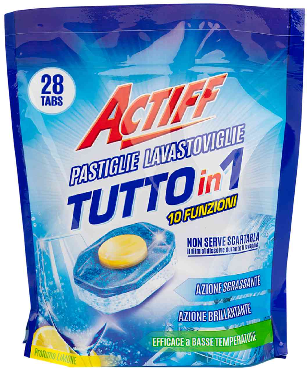 

Таблетки для посудомоечных машин Actiff