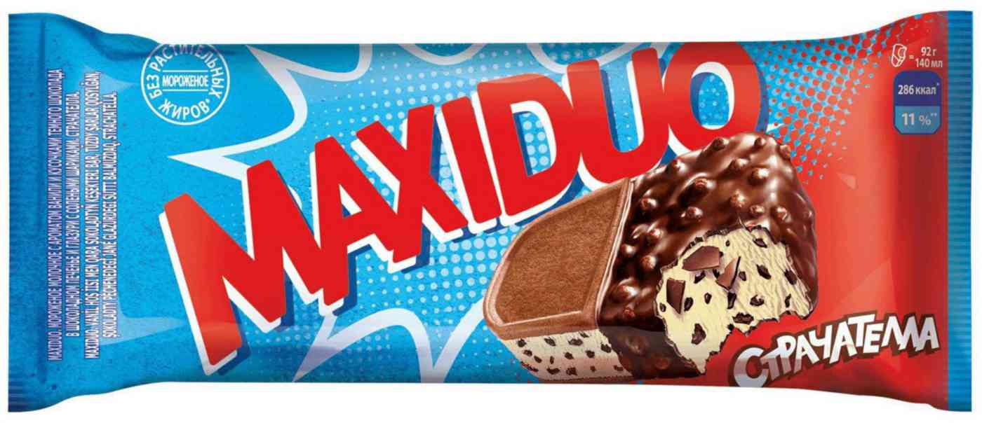 Мороженое сливочное Maxiduo