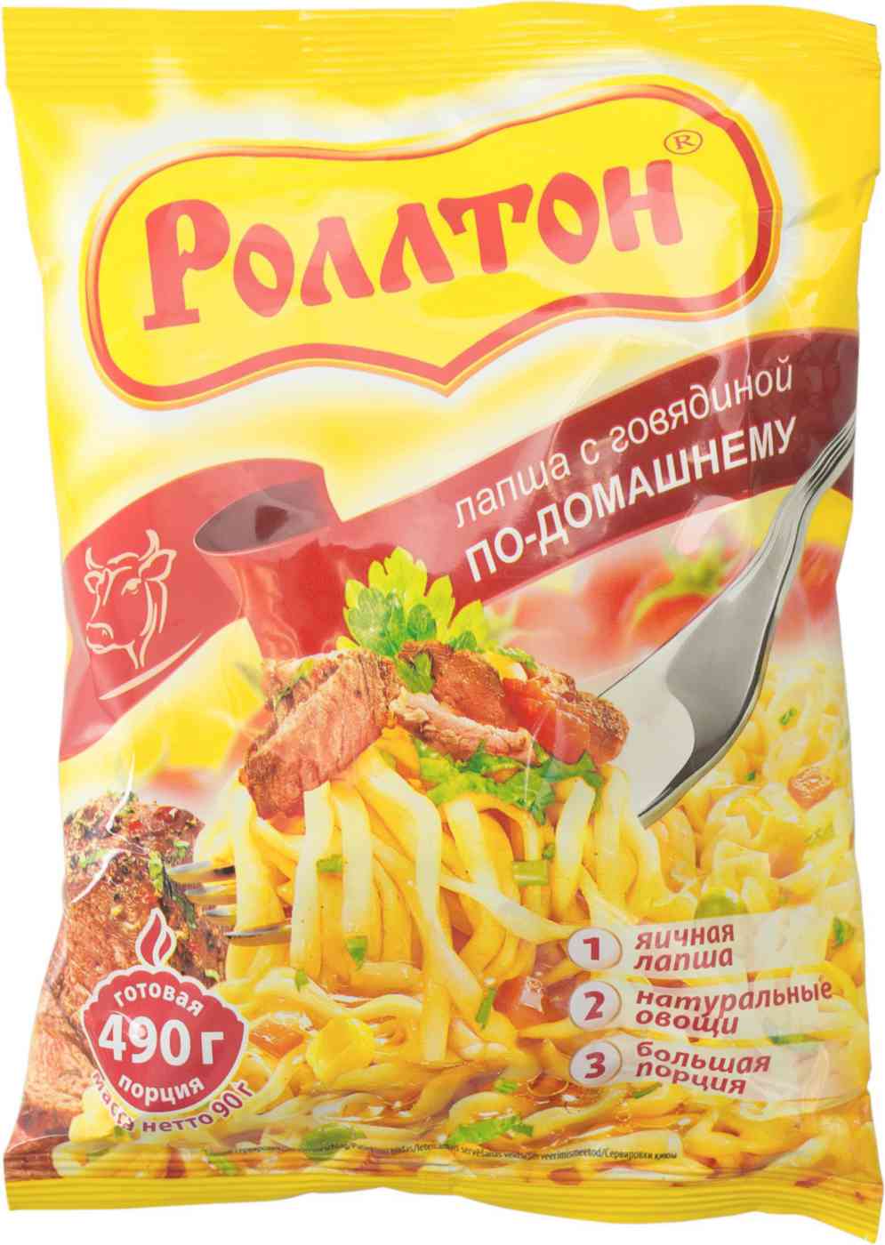 

Лапша по-домашнему Роллтон
