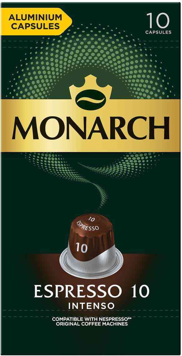 Кофе в капсулах Monarch Espresso 10 Intenso 402₽