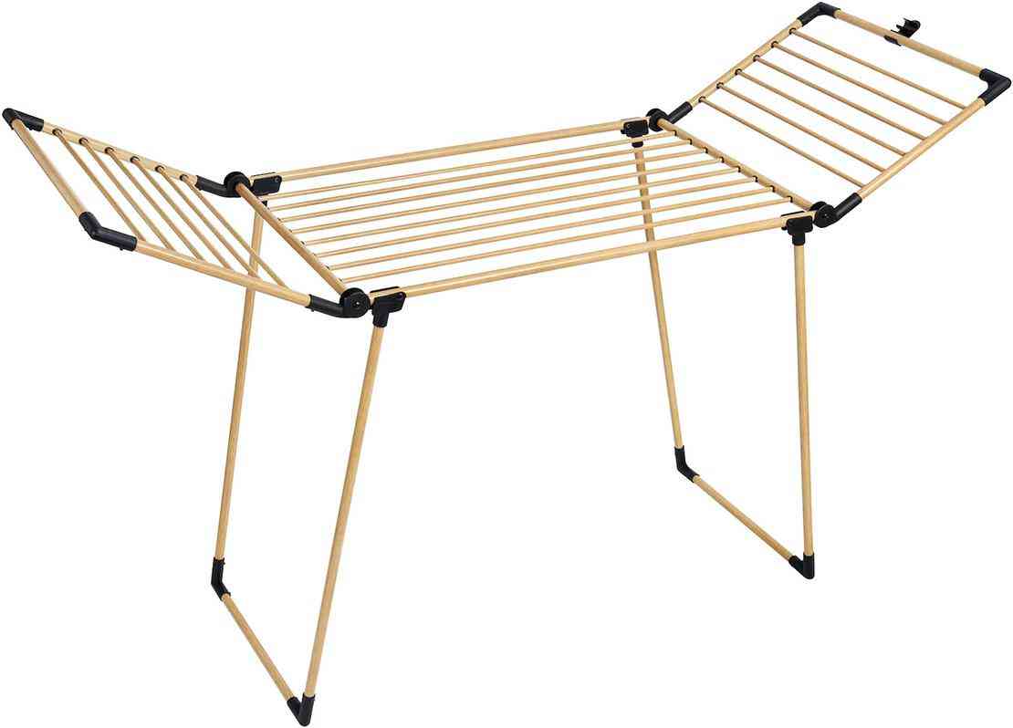 

Сушилка для белья напольная Hausmann Jaya 19м с текстурой дерева