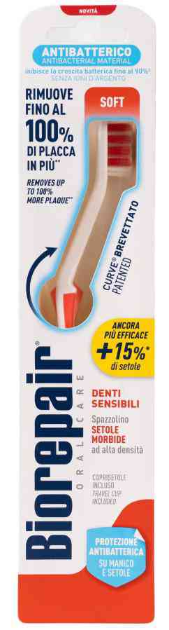 Зубная щётка для чувствительных зубов Biorepair Curve Denti Sensibili 670₽