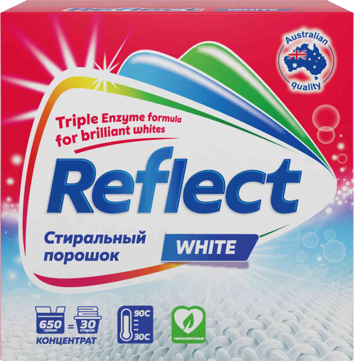 Стиральный порошок концентрированный Reflect White 436₽