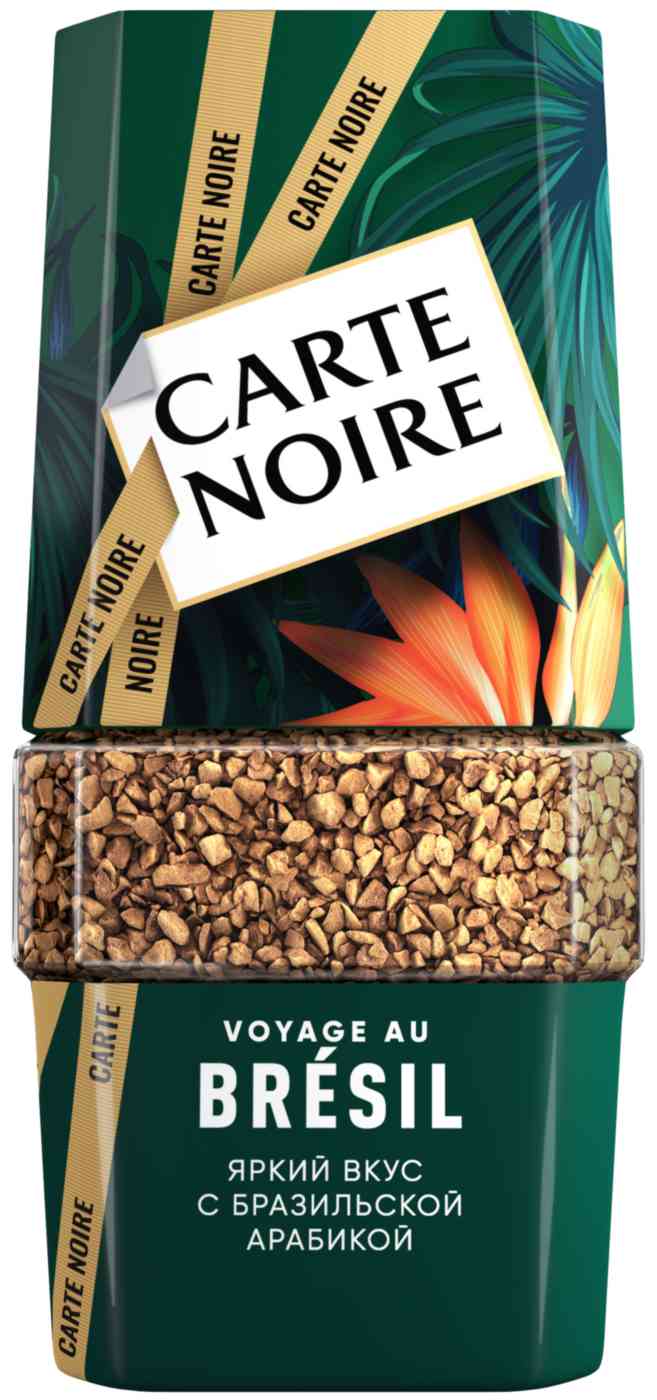 

Кофе растворимый Carte Noire Voyage Au Bresil