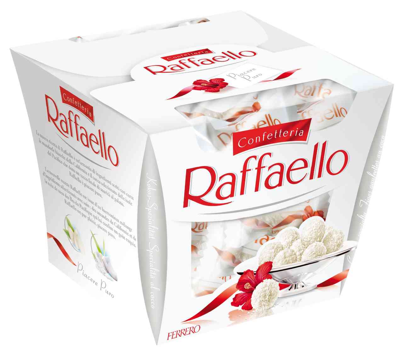 

Конфеты Raffaello с цельным миндальным орехом в кокосовой обсыпке