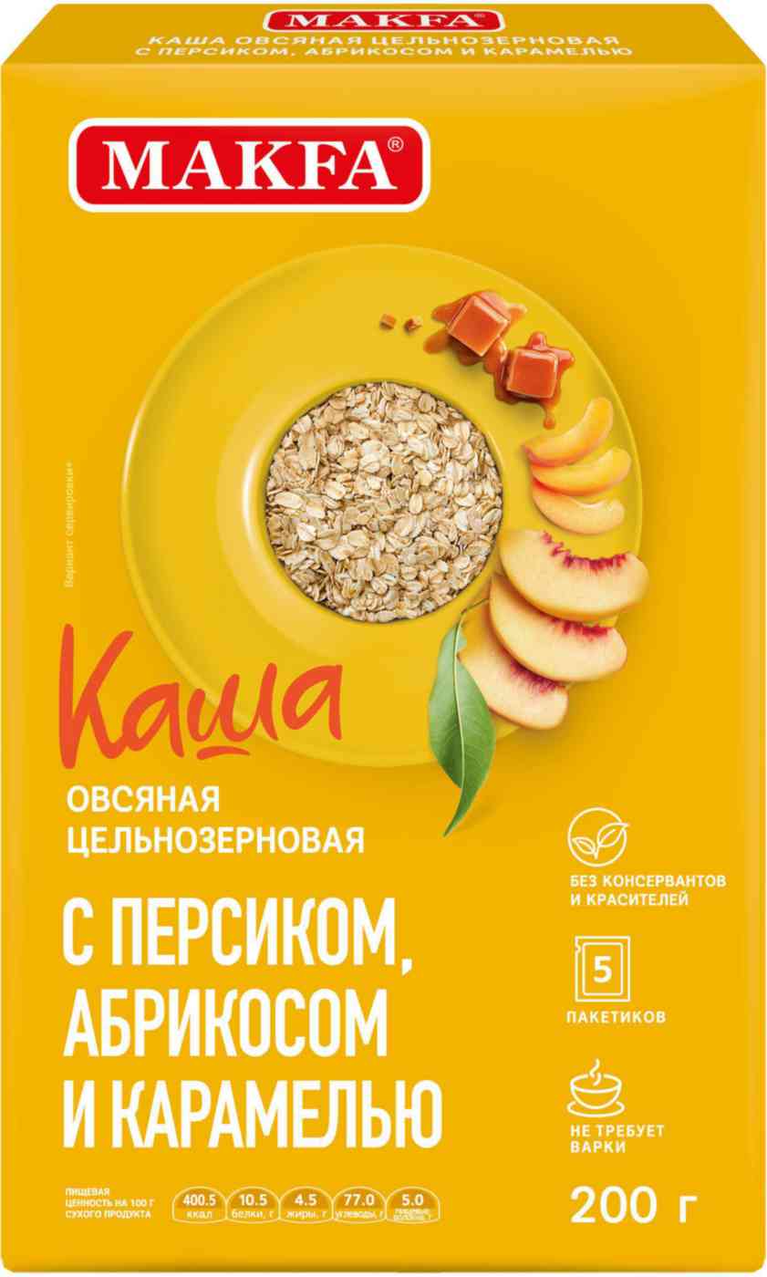 Каша овсяная Makfa