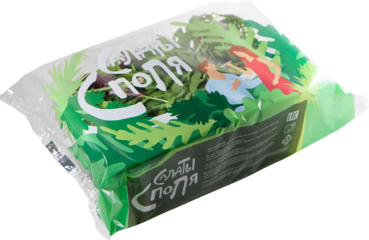 

Салатная смесь Салаты с поля Руккола, радиччо