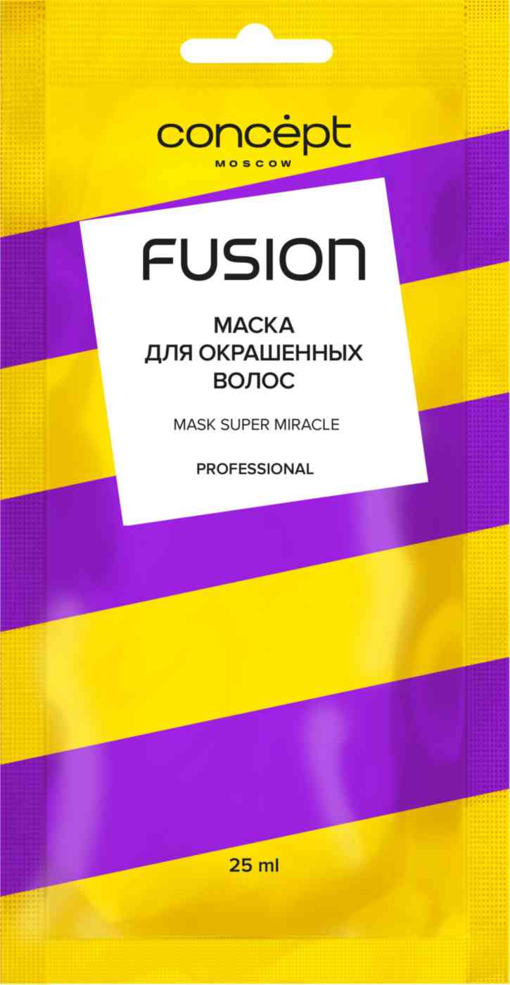 Маска для окрашенных волос  Concept Fusion