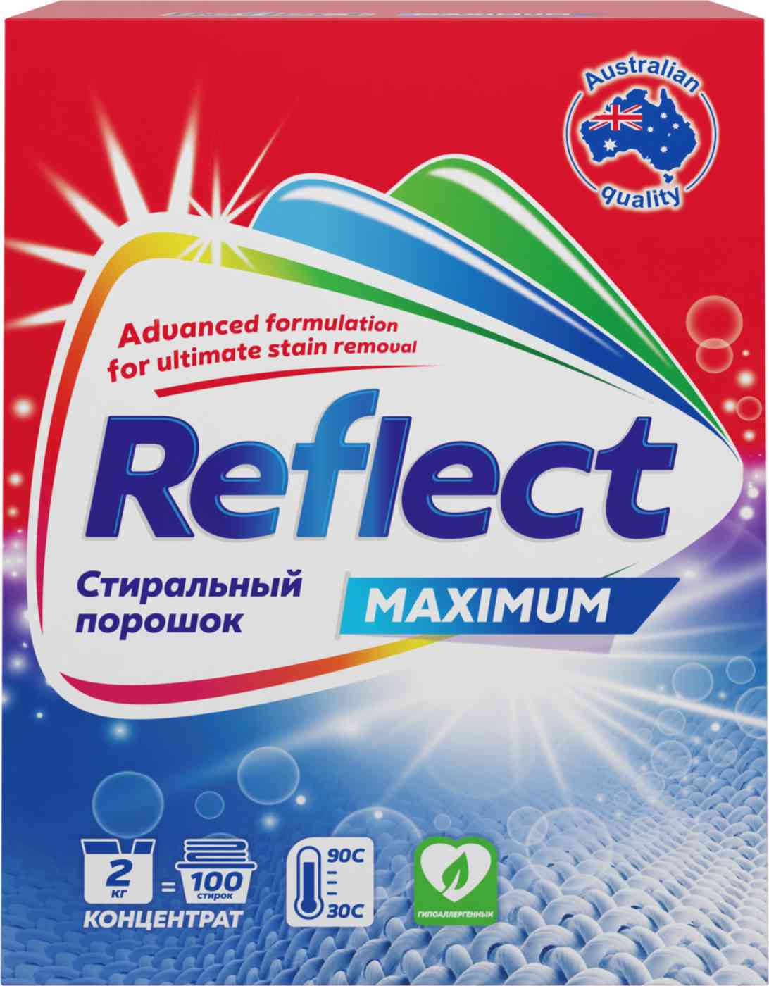 

Стиральный порошок концентрированный Reflect Maximum