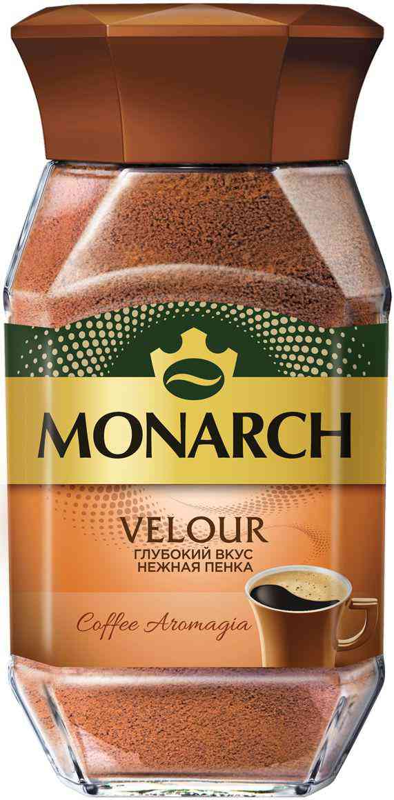 

Кофе растворимый Monarch Velour