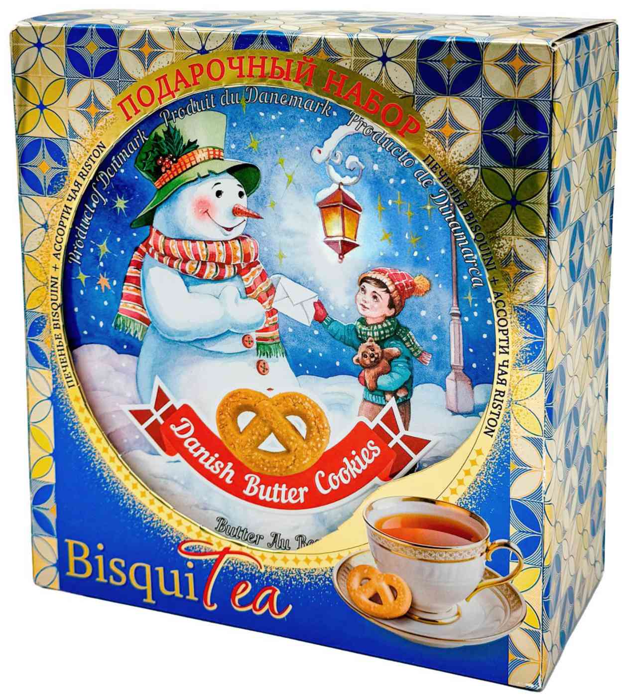 

Подарочный набор печенье Bisquini