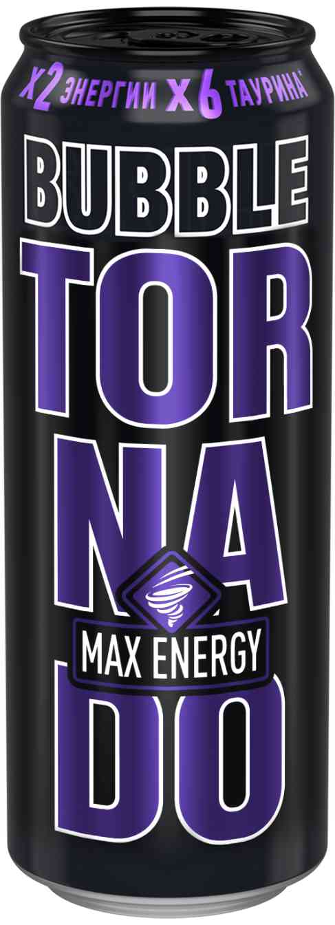 

Энергетический напиток Tornado Energy Bubble
