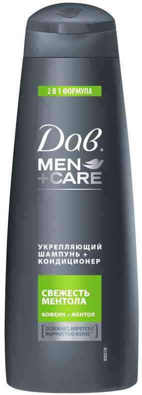 Шампунь + кондиционер 2 в 1 укрепляющий Дав