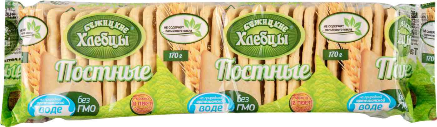 

Хлебцы Постные Бежицкие