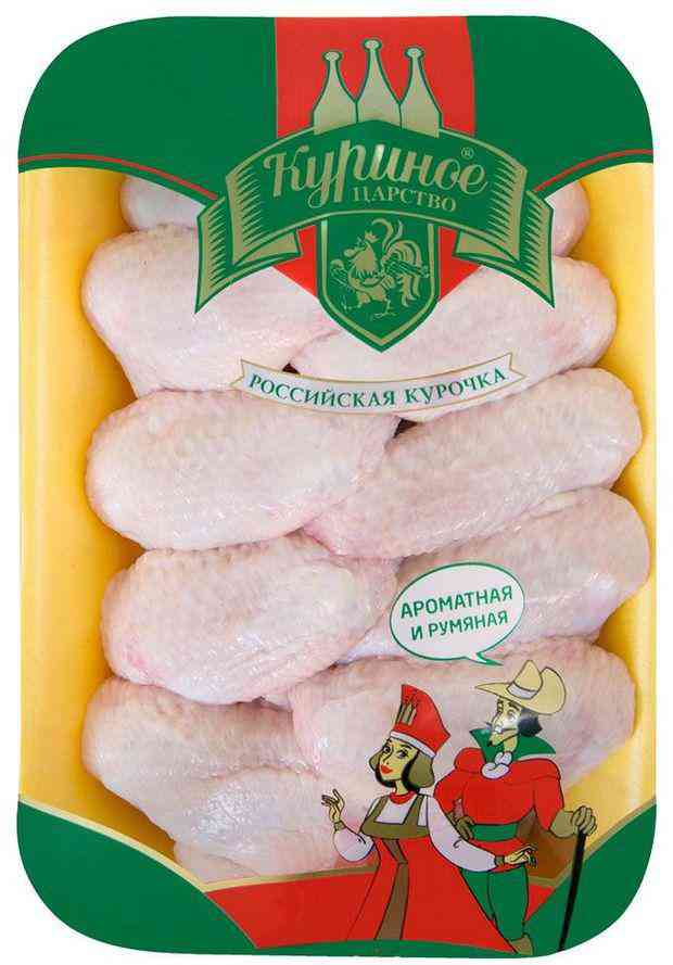 

Крыло куриное охлажденное Куриное царство целое уп