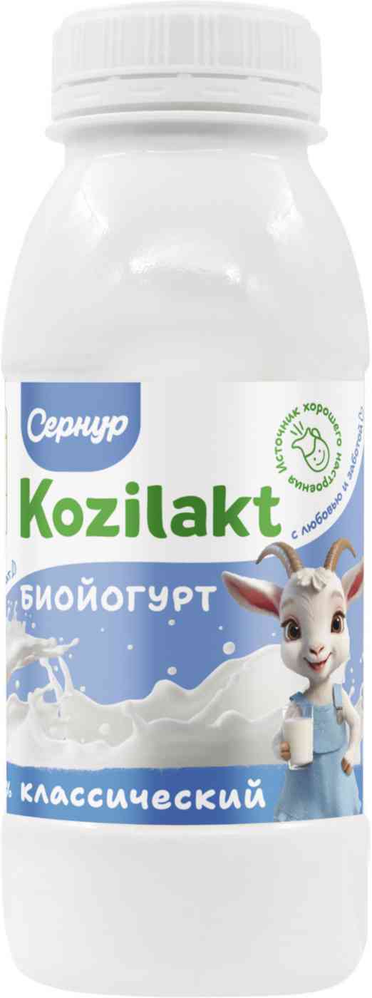

Биойогурт из козьего молока натуральный Kozilact 3-4,5%