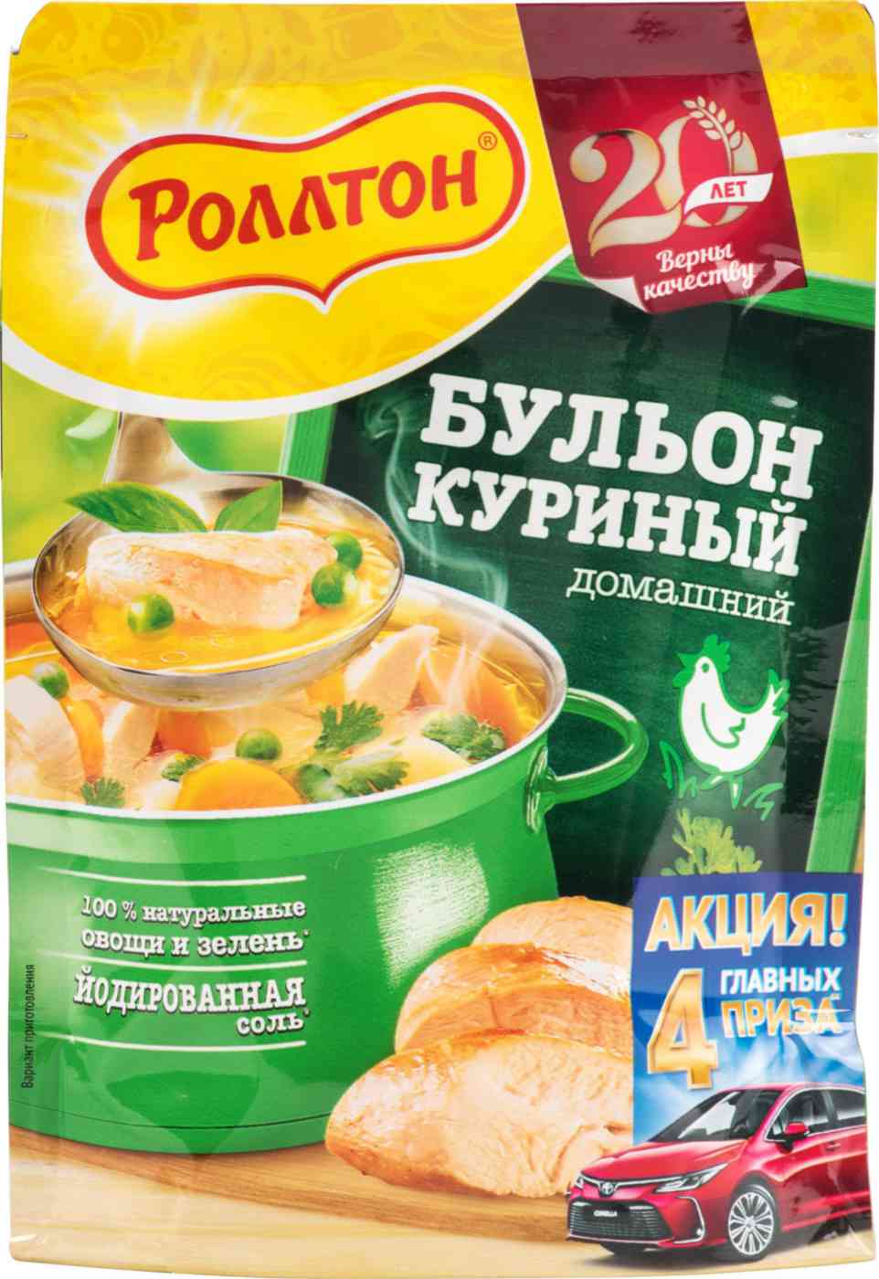 Бульон куриный Роллтон