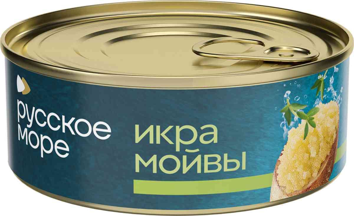 

Икра мойвы деликатесная Русское море Классическая